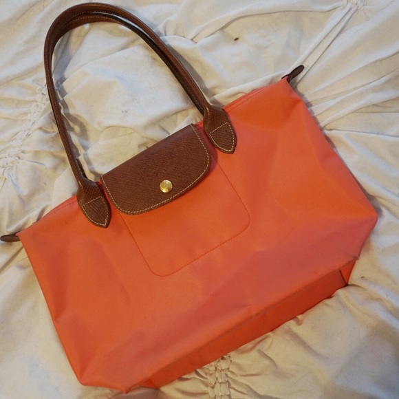 Longchamp Handbags - Coral Longchamp Bag